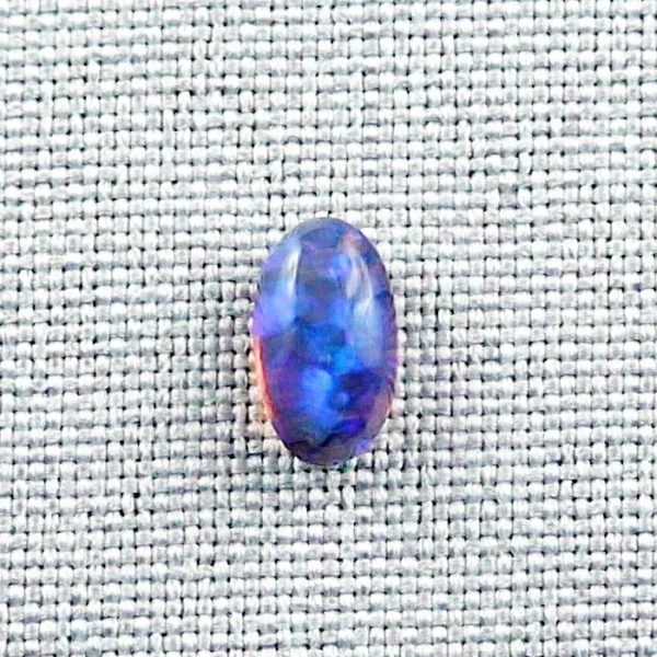 Black Crystal Opal 1,50 ct Blau Türkiser Vollopal Lightning Ridge