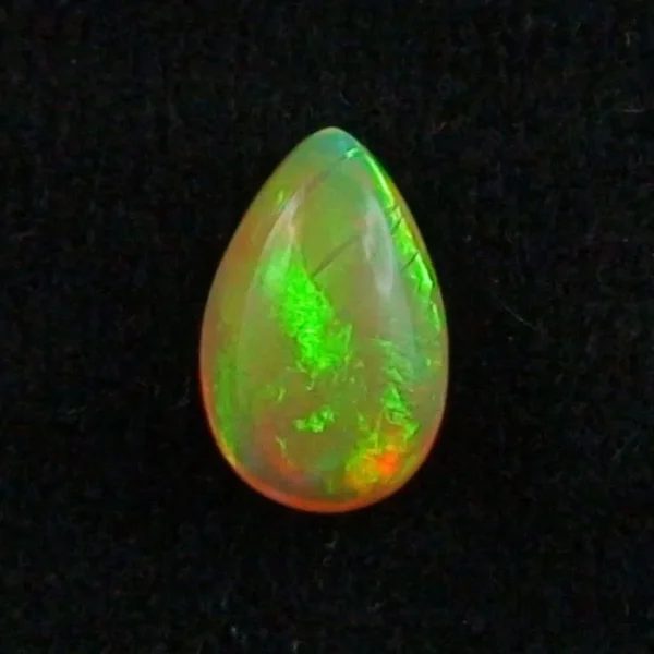 Multicolor Tropfen 5,59 ct Welo Opal Schmuckstein