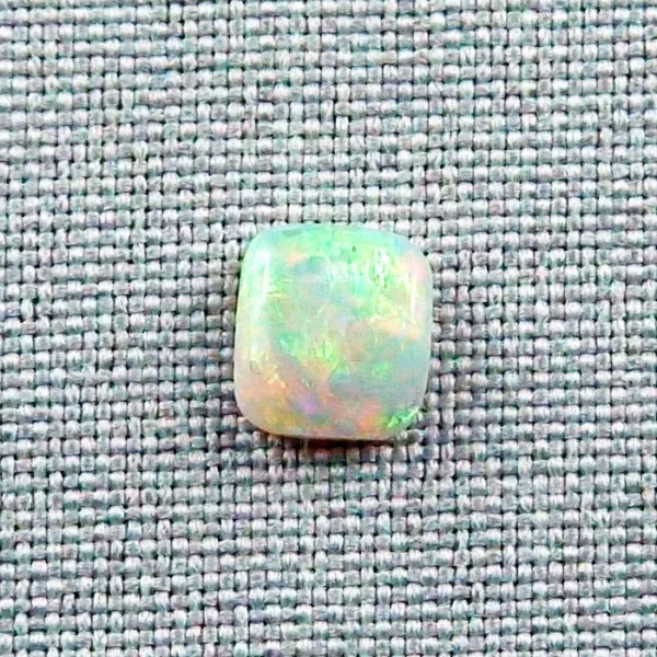 1,63 ct White Opal Multicolor Edelstein Lightning Ridge Australien