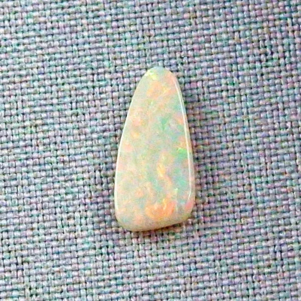 3,30 ct White Opal Opalstein Multicolor Coober Pedy Australien