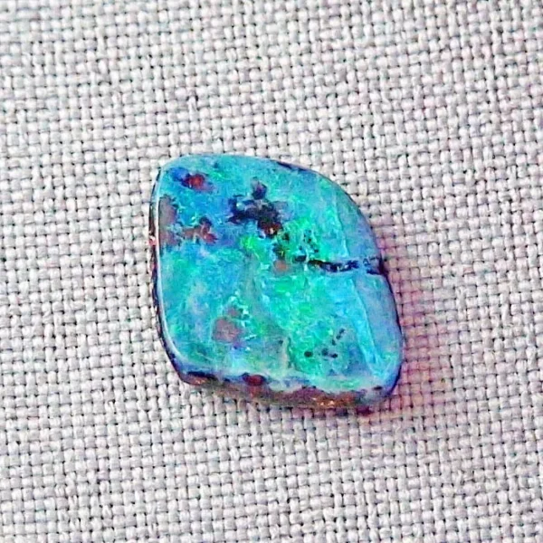 6,35 ct. Boulder Opal Blau Grün Türkis aus Australien