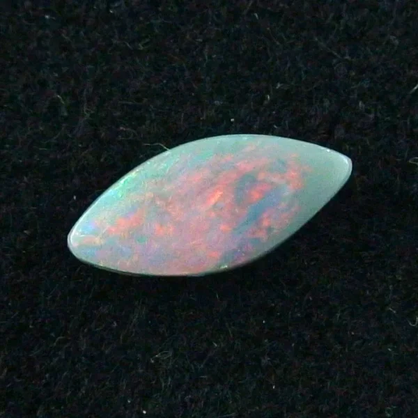 1,28 ct Lightning Ridge Semi Black Opal Opal Multicolor Vollopal