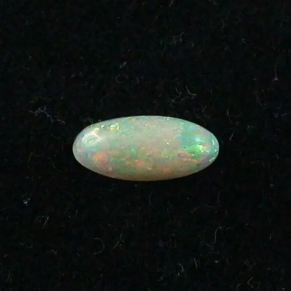 1,07 ct White Opal Lightning Ridge Multicolor Edelstein