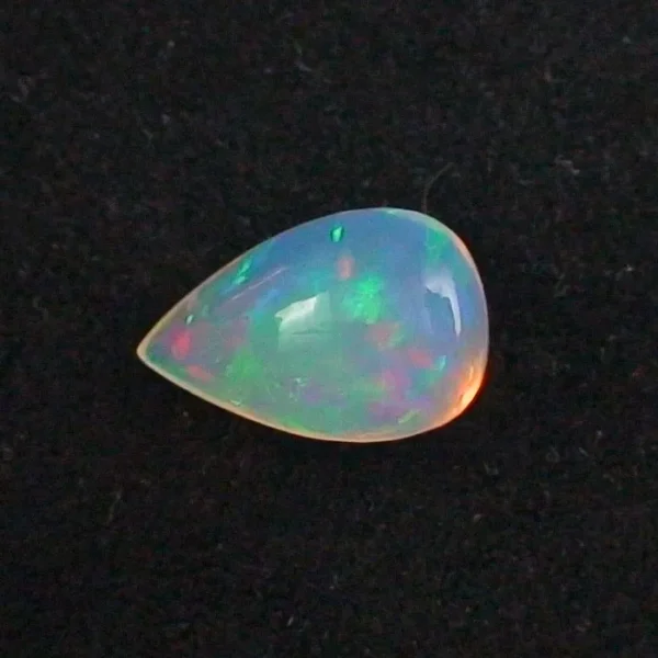 7,94 ct Welo Opal Multicolor - Milchopal für Opal Schmuck - Tropfen Schliff