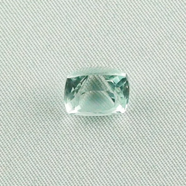 5,54 ct Blauer Aquamarin Schmuckstein Edelstein Kissenschliff