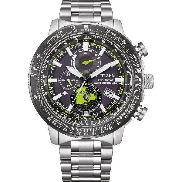 citizen promaster geo trecker eco drive solar funkuhr edelstahl