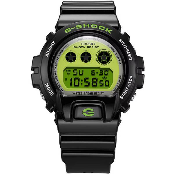 g shock classic digitaluhr limited crazy colors schwarz