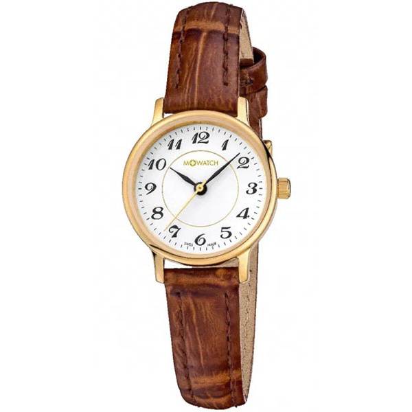 m watch elegance 25 schweizer quartzuhr gold