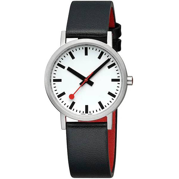 mondaine classic 36 bahnhofsuhr pure ohne logo