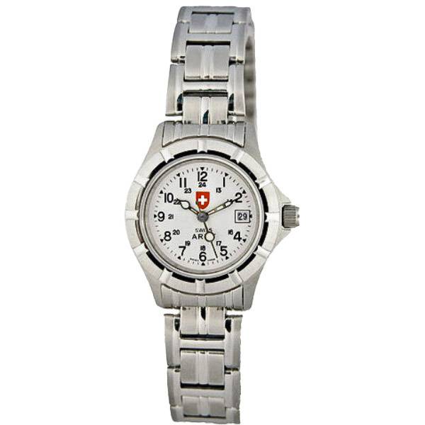 swiss army team quartzuhr klein grau