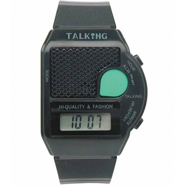 talking watch sprechende lcd digitaluhr deutsch