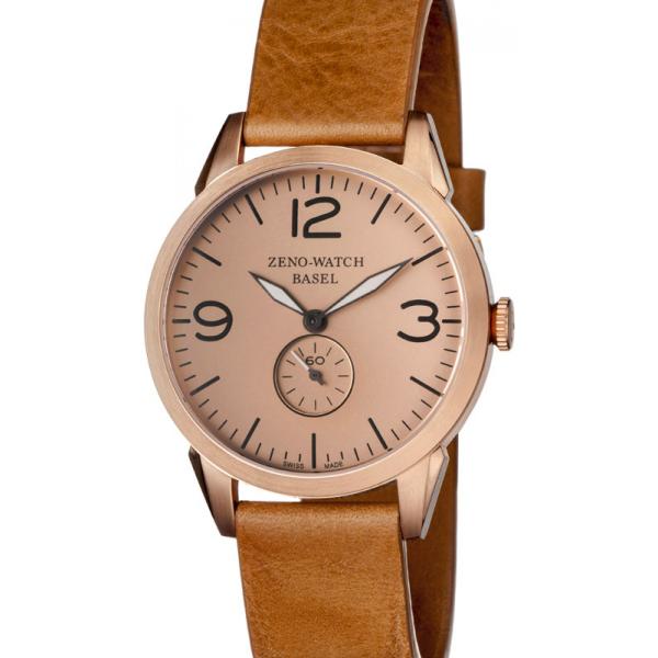 zeno watch basel vintage line quartzuhr vergoldet