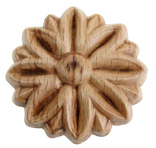 Zierteil Rosette Holz