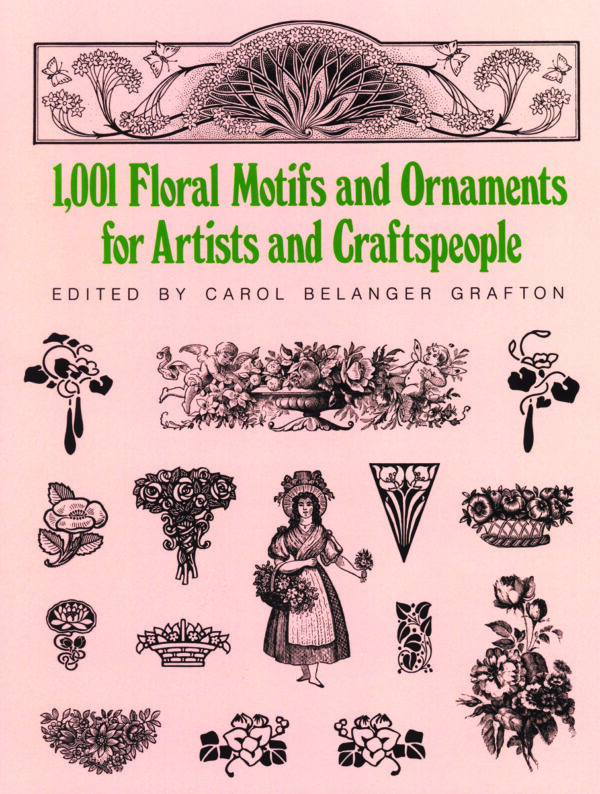 Buch 1.001 Floral Motifs and Ornaments for Artists and Craftspeople