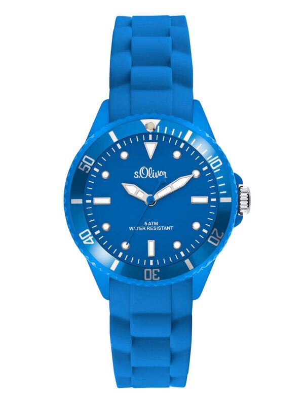 s.Oliver Silikonband blau SO-2314-PQ