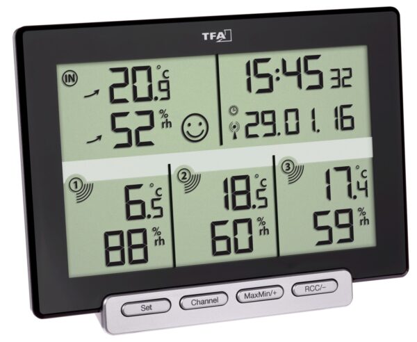 TFA Funk-Thermo-Hygrometer Multi-Sens