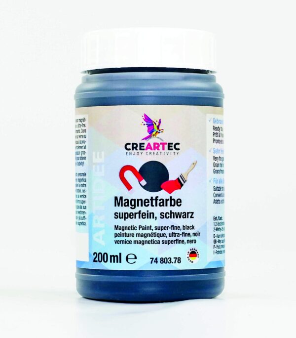 Magnetfarbe schwarz, 200ml