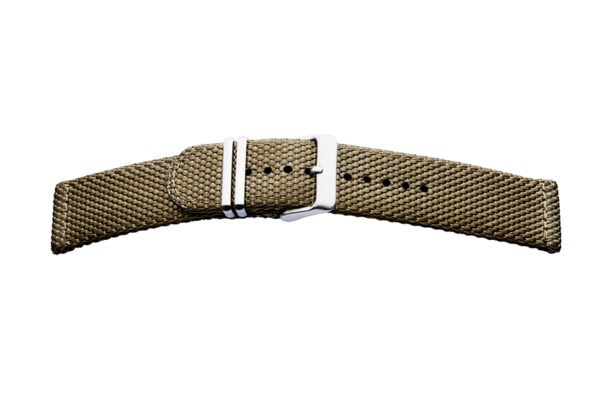 Nylonband doppelt gelegt 22mm olive