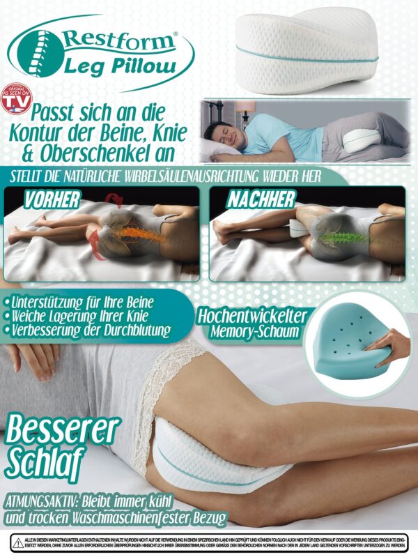 Beinkissen Restform Leg Pillow