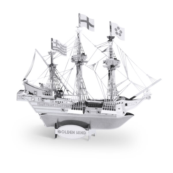 METAL EARTH 3D-Bausatz Golden Hind