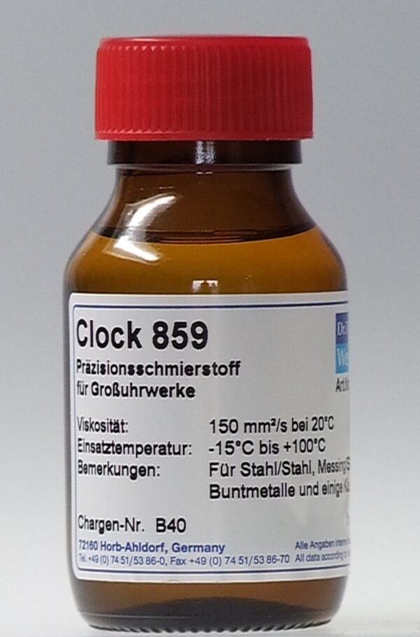 Großuhrenfett Clock 859-8 + PTFE   50 g Dr. Tillwich