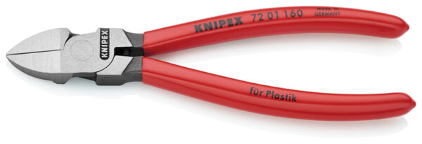 Knipex Seitenschneider für Kunststoff, Länge 160mm