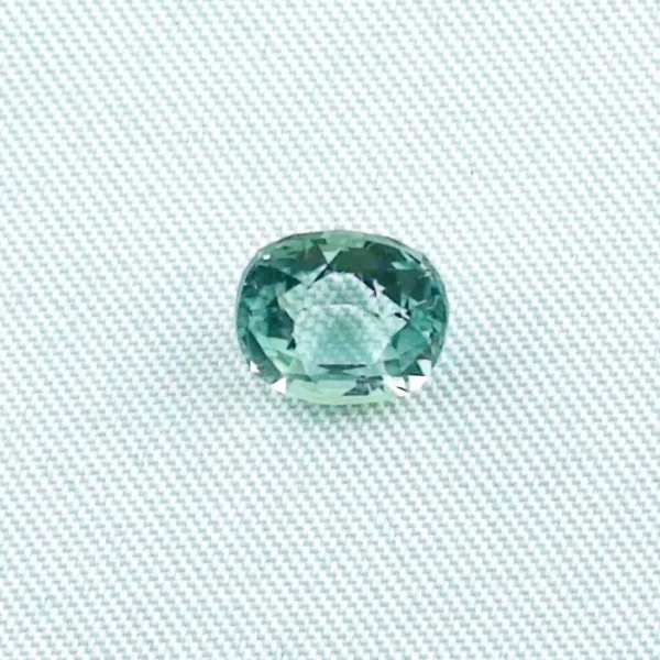 1,78 ct Turmalin Hellgrüner Verdelith Kissenschliff Tourmalin Edelstein