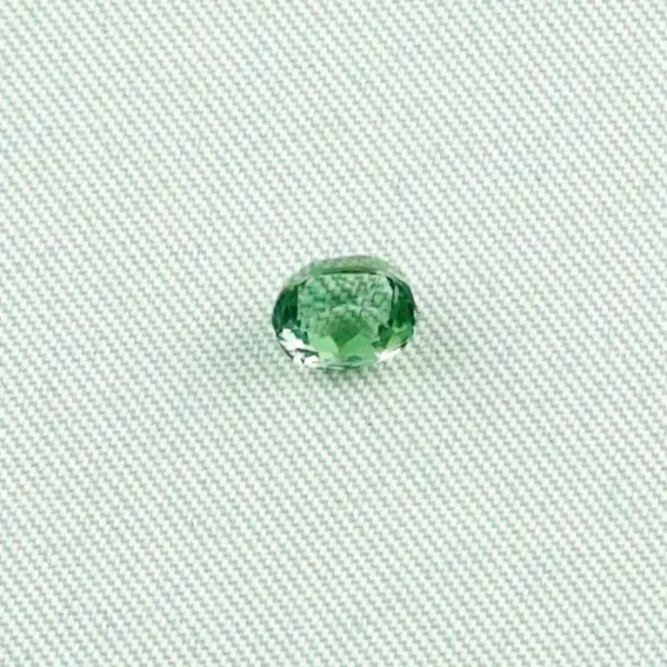 0,85 ct Turmalin Grüner Verdelith Oval Facettiert Schmuckstein Edelstein