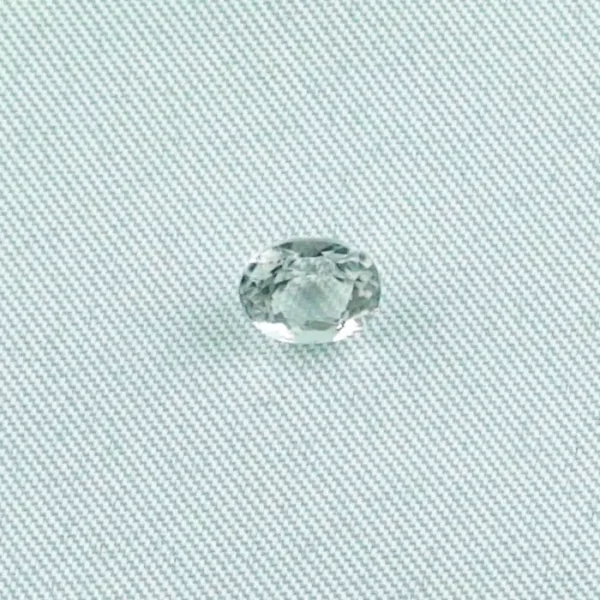 1,05 ct Turmalin Weißer Tourmalin Oval Facettierter Schmuckstein Edelstein