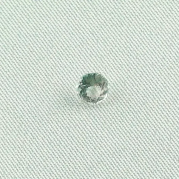 0,61 ct Turmalin Weißer Tourmalin Schmuckstein Edelstein