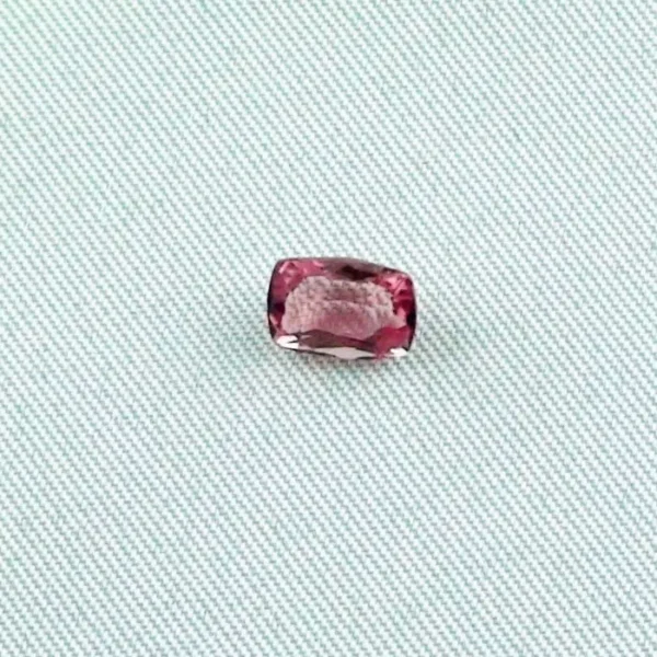 1,23 ct Turmalin Pinker Rubellit Edelstein Schmuckstein Kissenschliff