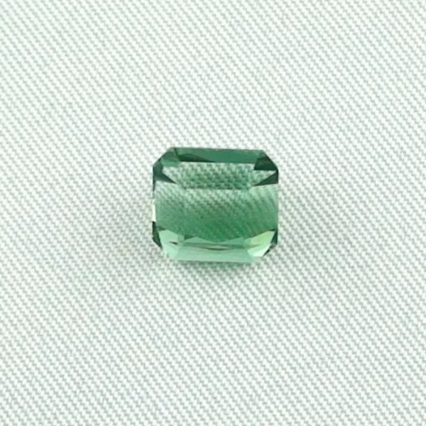 3,88 ct Turmalin Mint Grüner Verdelith Emerald Cut Edelstein