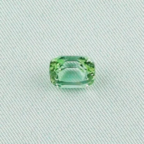 2,83 ct Turmalin Grüner Verdelith Kissenschliff Edelstein