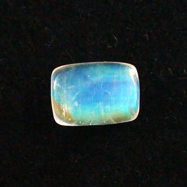 5,34 ct Mondstein mit  Blautönen - Blauer Heilstein mit Zertifikat