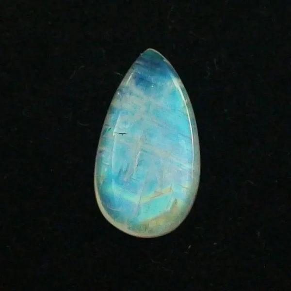 10,95 ct Mondstein mit  Blautönen - Blauer Heilstein mit Zertifikat