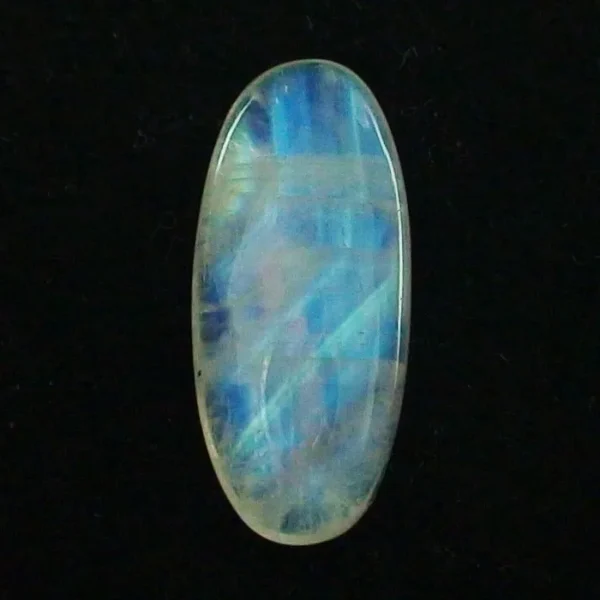 13,58 ct Mondstein mit  Blautönen - Blauer Heilstein mit Zertifikat