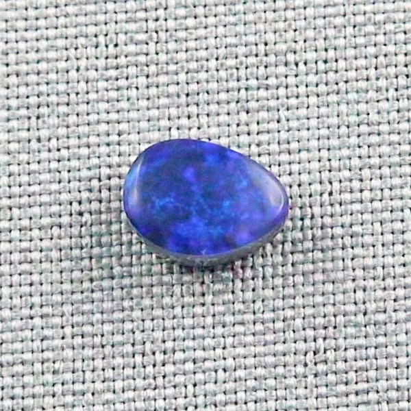 Lightning Ridge Black Crystal Opal 2,32 ct Blauer Multicolor Vollopal