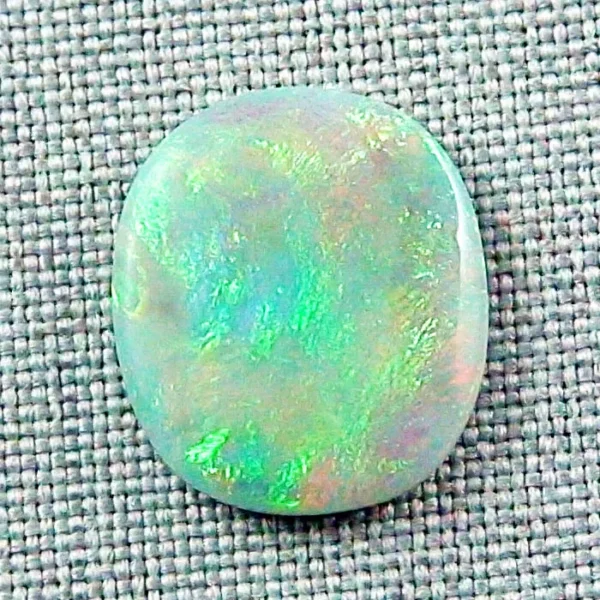 Großer 5.77 ct Lightning Ridge Semi Black Opal Multicolor Edelstein