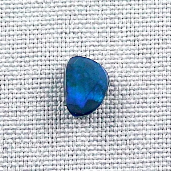 Lightning Ridge Black Opal 1,64 ct Blau Grüner Vollopal Edelstein