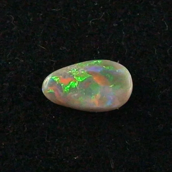 1,90 ct Semi Black Opal Multicolor Lightning Ridge Vollopal