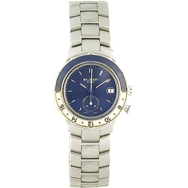 balmain paris lady chrono quartzuhr blau