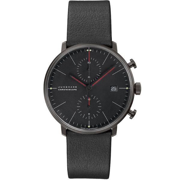 junghans max bill 40 automatikuhr chronoscope bauhaus