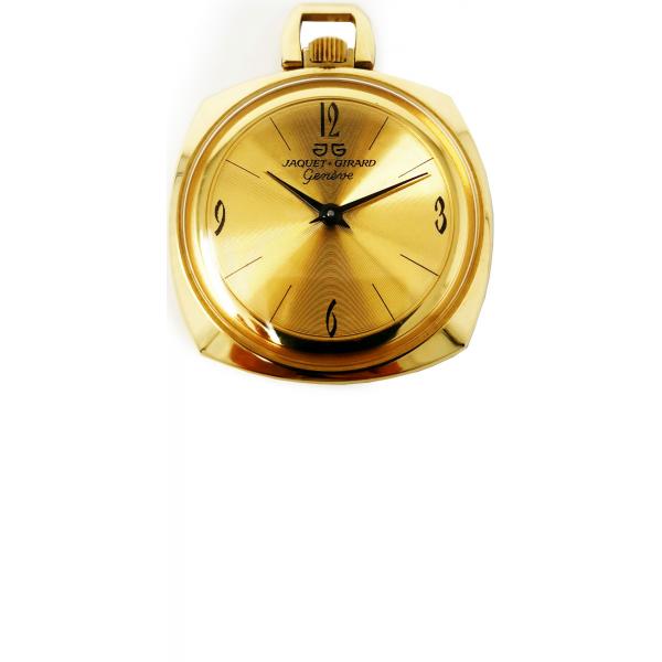 klassik taschenuhr handaufzug jaquetgirard lpine 14k gold