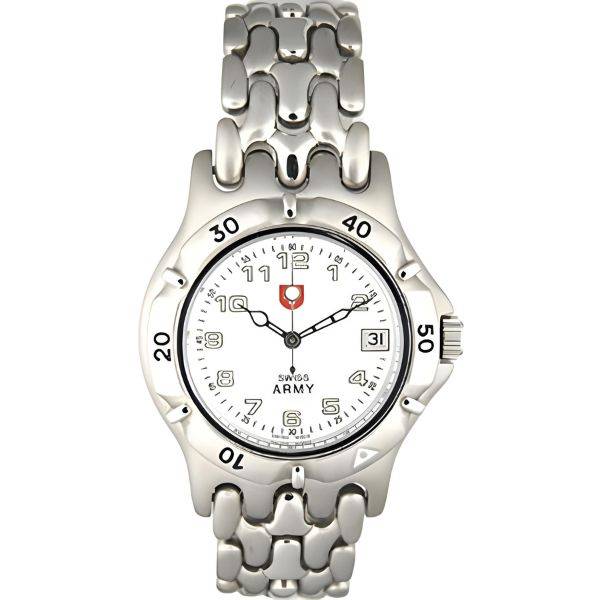 swiss army spirit quartzuhr weiss