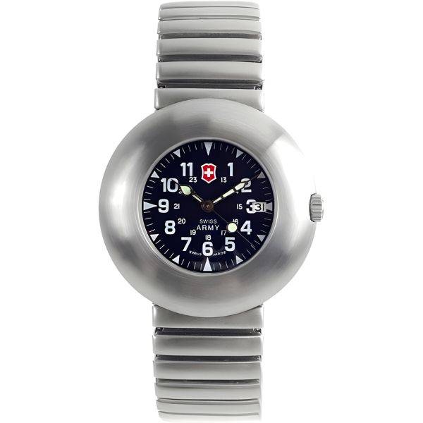 swiss army strech quartzuhr schwarz