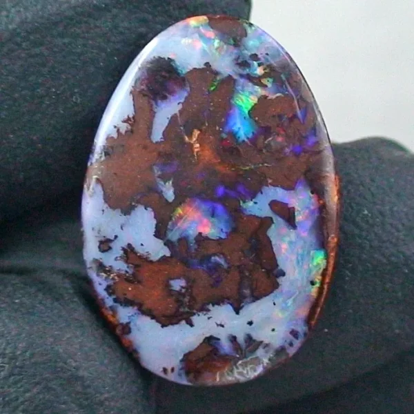 Boulder Opal 11,38 ct Multicolor, Australischer Edelstein mit höchster Brillanz